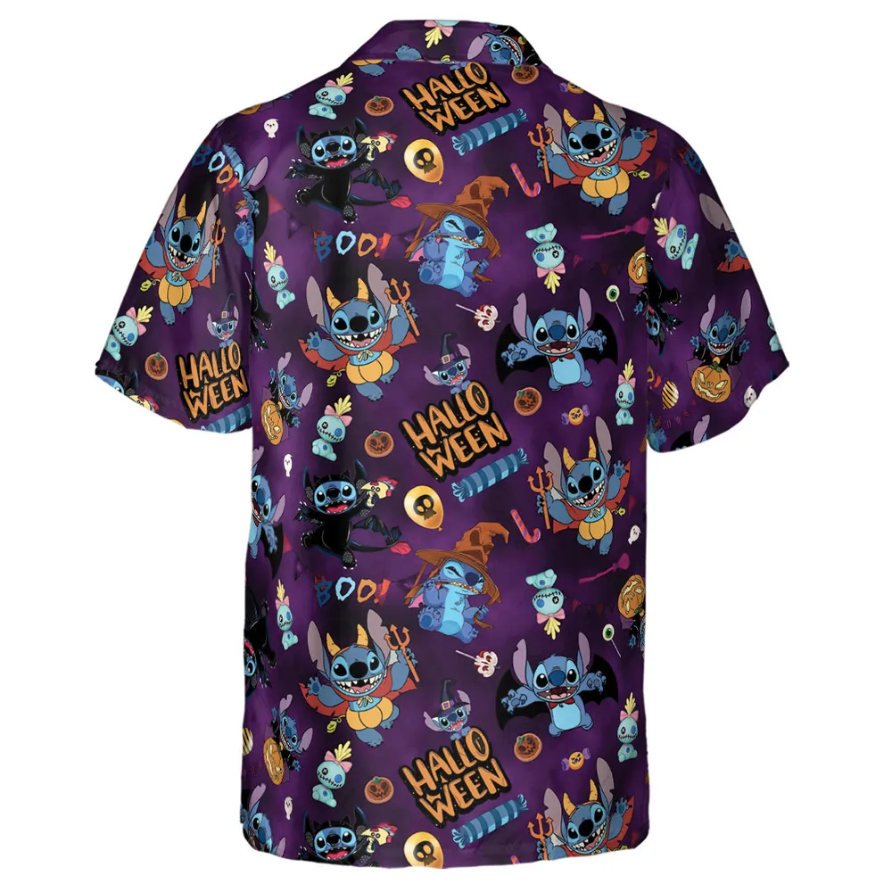 Spooky Stitch Hawaiian Shirt - 3