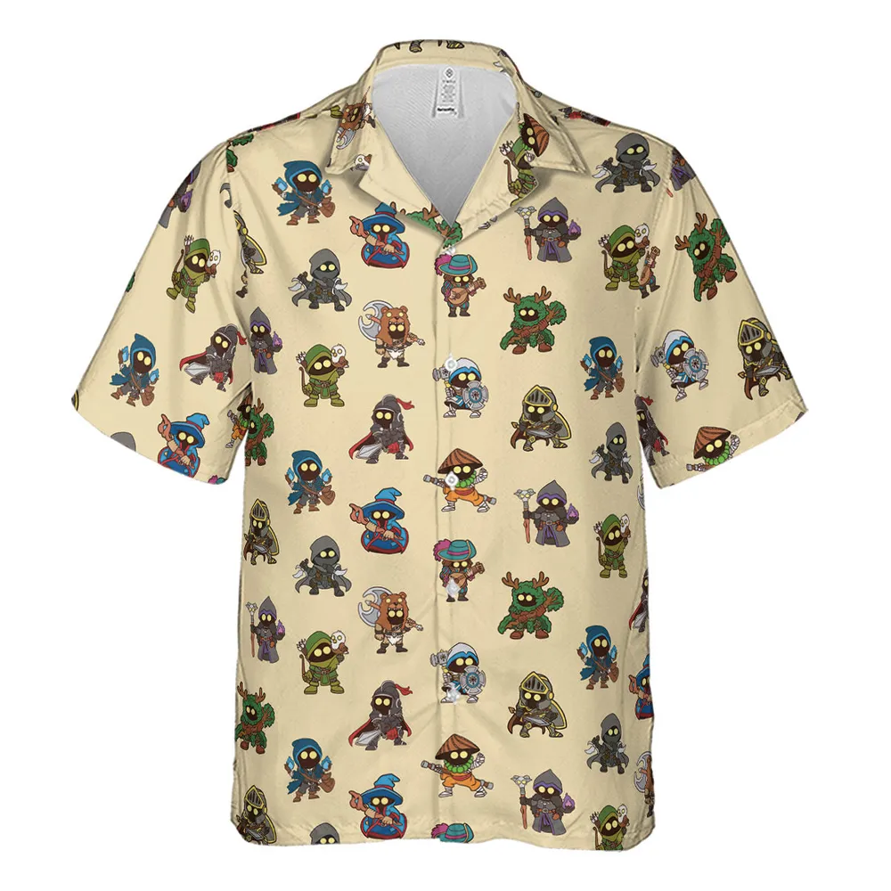Little Adventurer DnD Hawaiian Shirt - 2