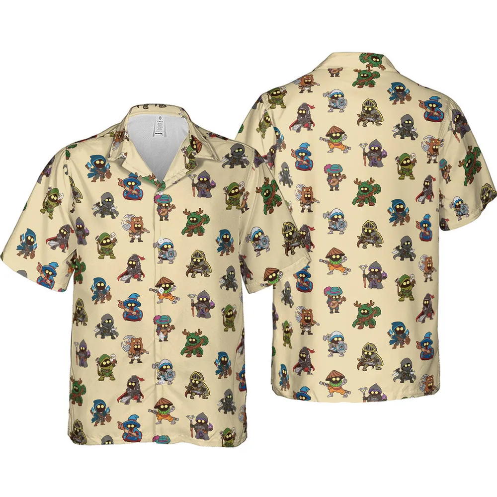 Little Adventurer DnD Hawaiian Shirt - 4