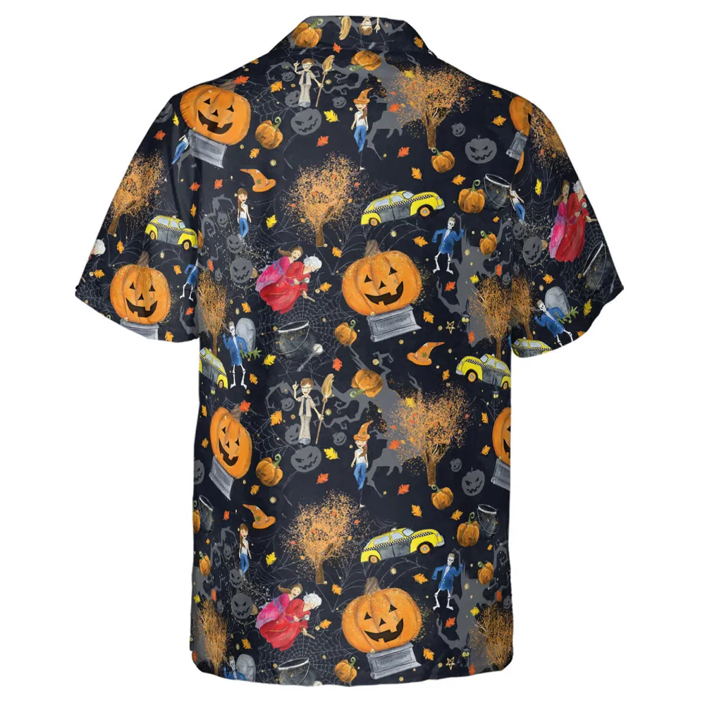 Magic Town Halloweentown Hawaiian Shirt - 3