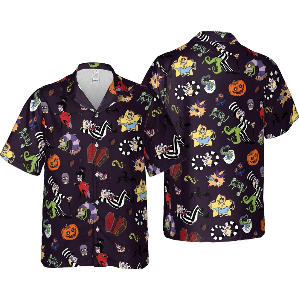 The Old Day Beetlejuice Hawaiian Shirt - 4