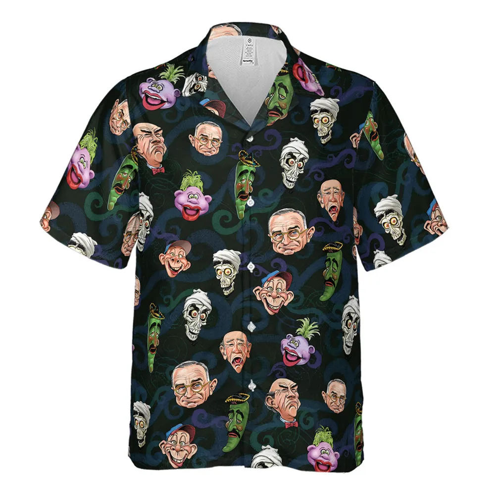 Puppet Comedy Characters Hawaiian Shirt - 2