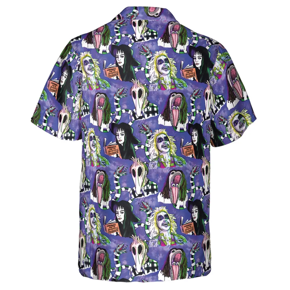 Beetle and Crew Beetlejuice Hawaiian Shirt - 3