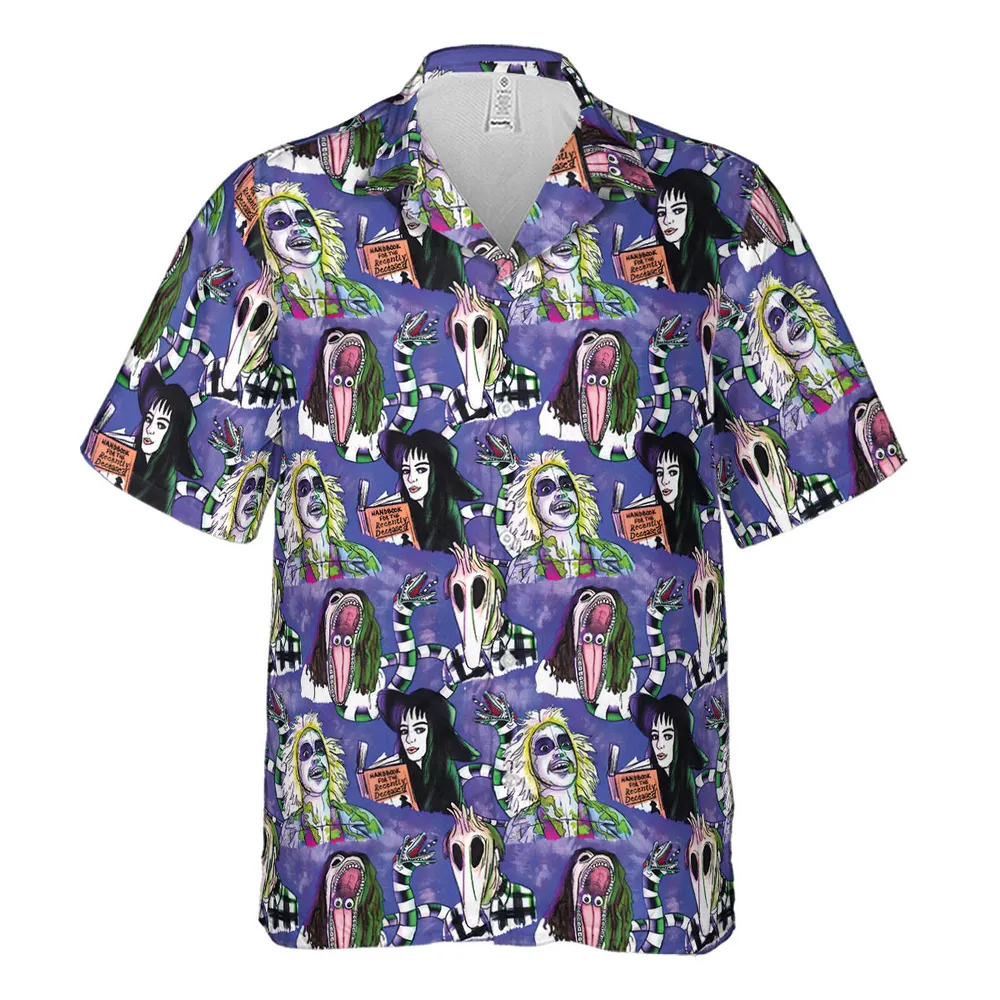 Beetle and Crew Beetlejuice Hawaiian Shirt - 2