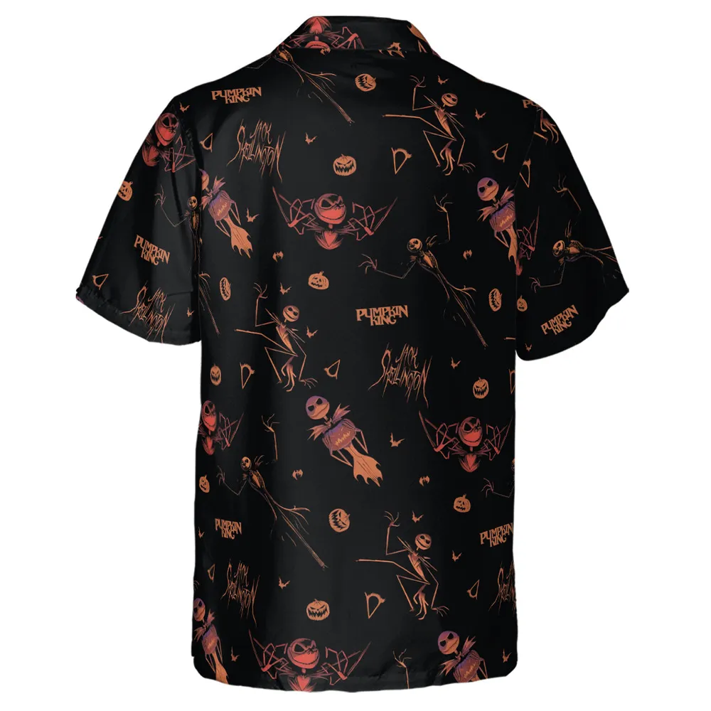 Pumpkin King Jack Skellington Hawaiian Shirt - 3
