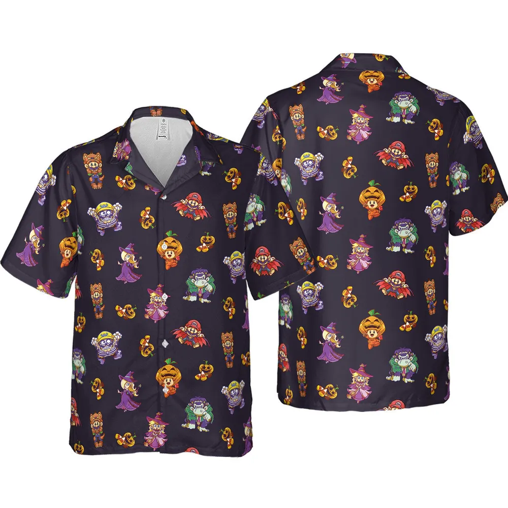 Gaming Ghosts Hawaiian Shirt - 4