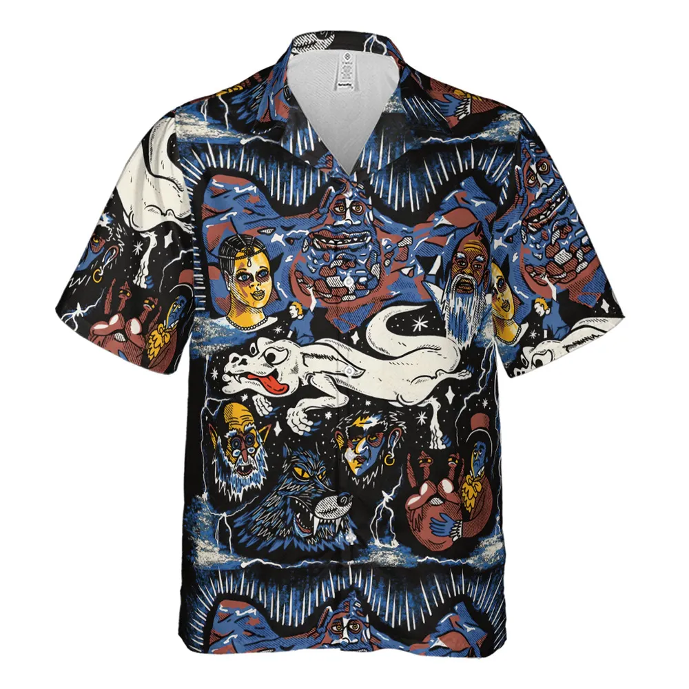 Mystery Falkor Neverending Story Hawaiian Shirt - 2