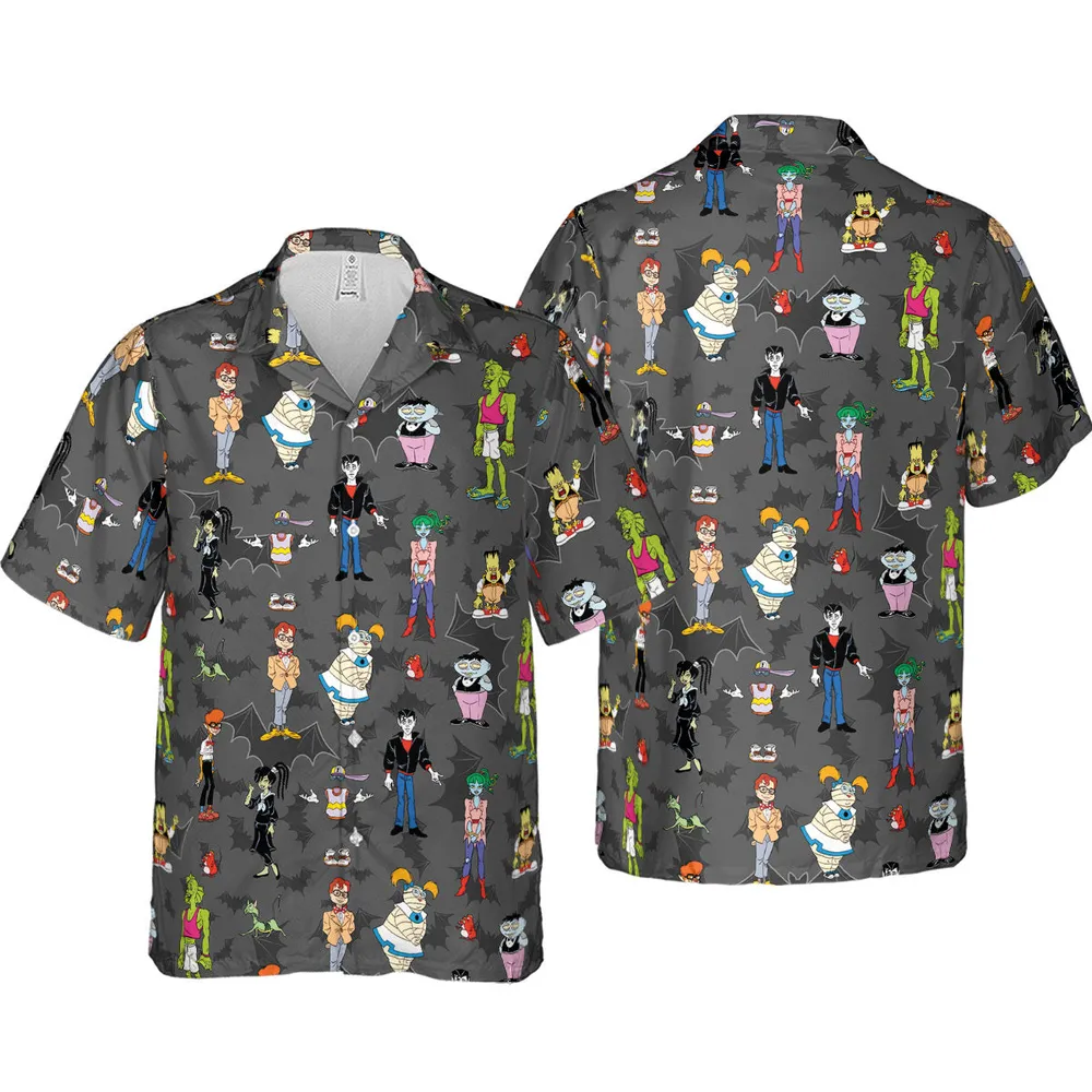 Gravedale High LineUp Hawaiian Shirt - 4