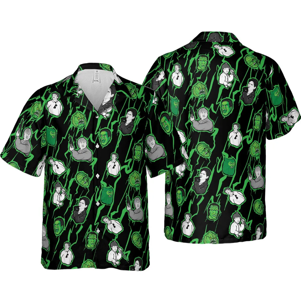 Classic Cult Monster Squad Hawaiian Shirt - 4