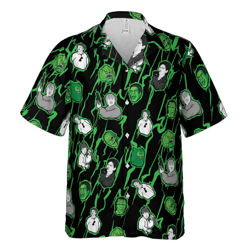 Classic Cult Monster Squad Hawaiian Shirt - 2