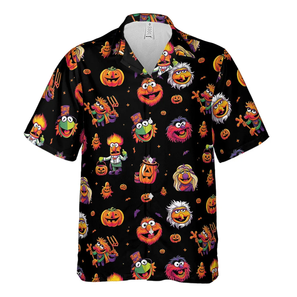 Halloween Muppets Hawaiian Shirt - 2