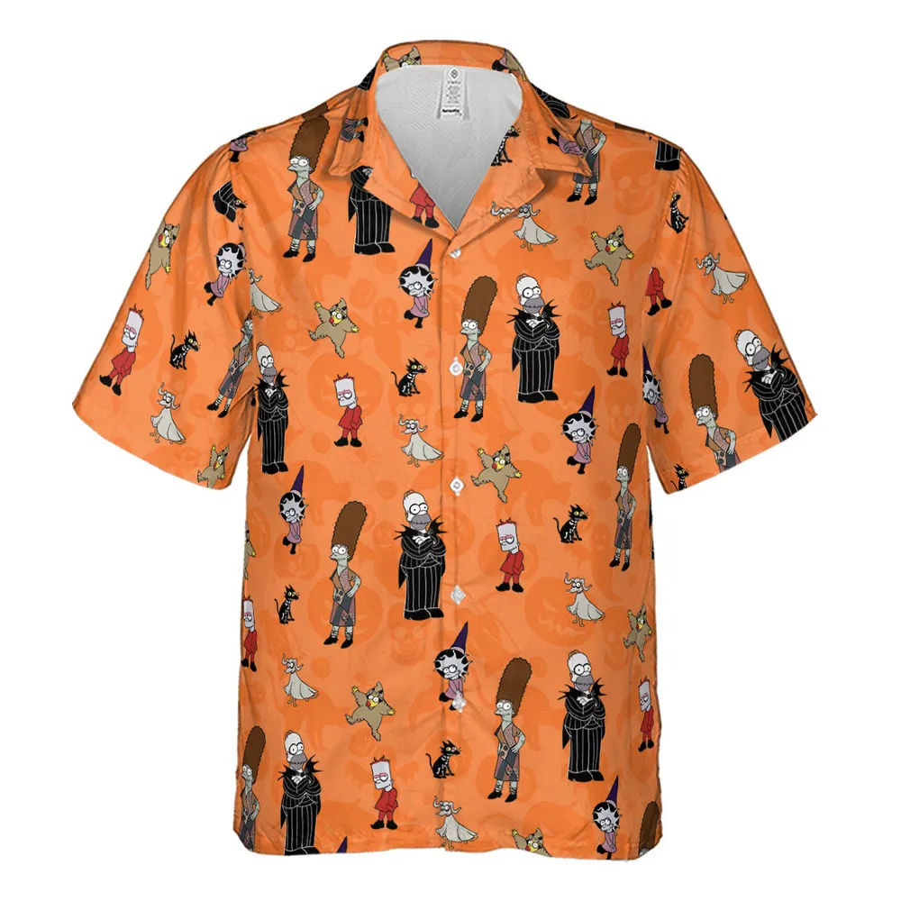 The Simpsons Halloween Hawaiian Shirt - 2