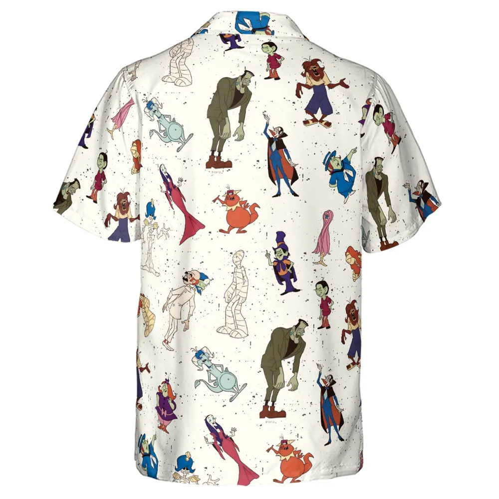 Groovie Goolies Halloween Hawaiian Shirt - 3