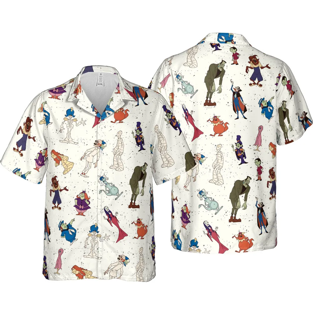 Groovie Goolies Halloween Hawaiian Shirt - 4