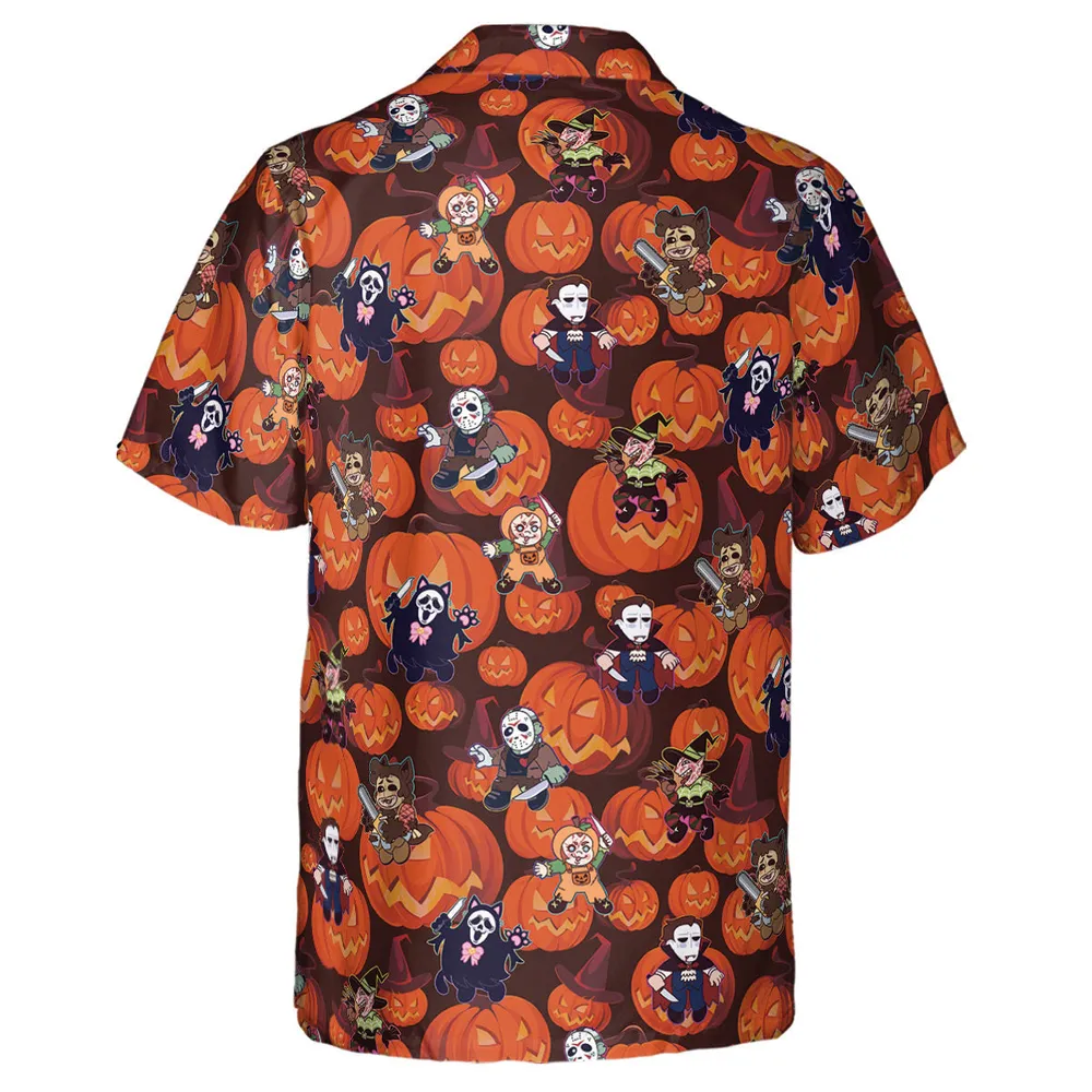 Halloween Slasher Hawaiian Shirt - 3