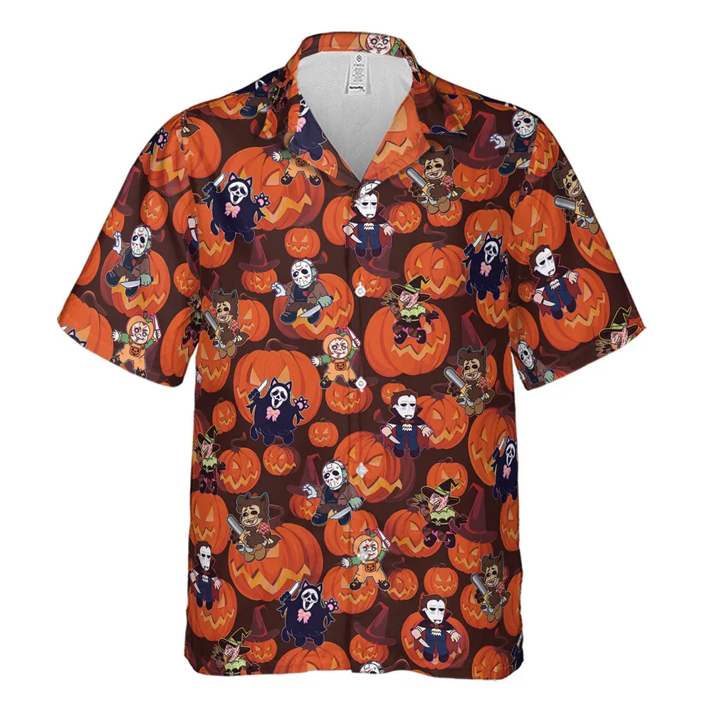 Halloween Slasher Hawaiian Shirt - 2