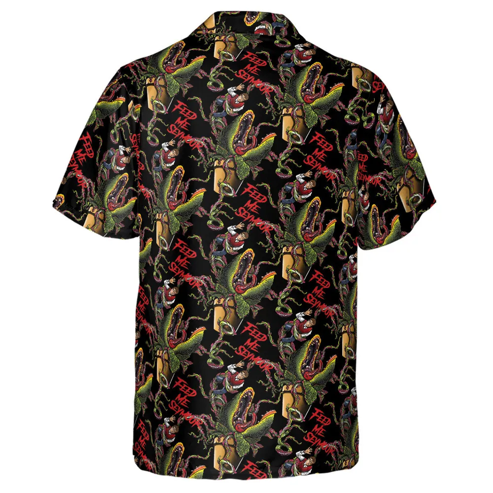 Feed Me Seymour Horror Little Shop Hawaiian Shirt - 3