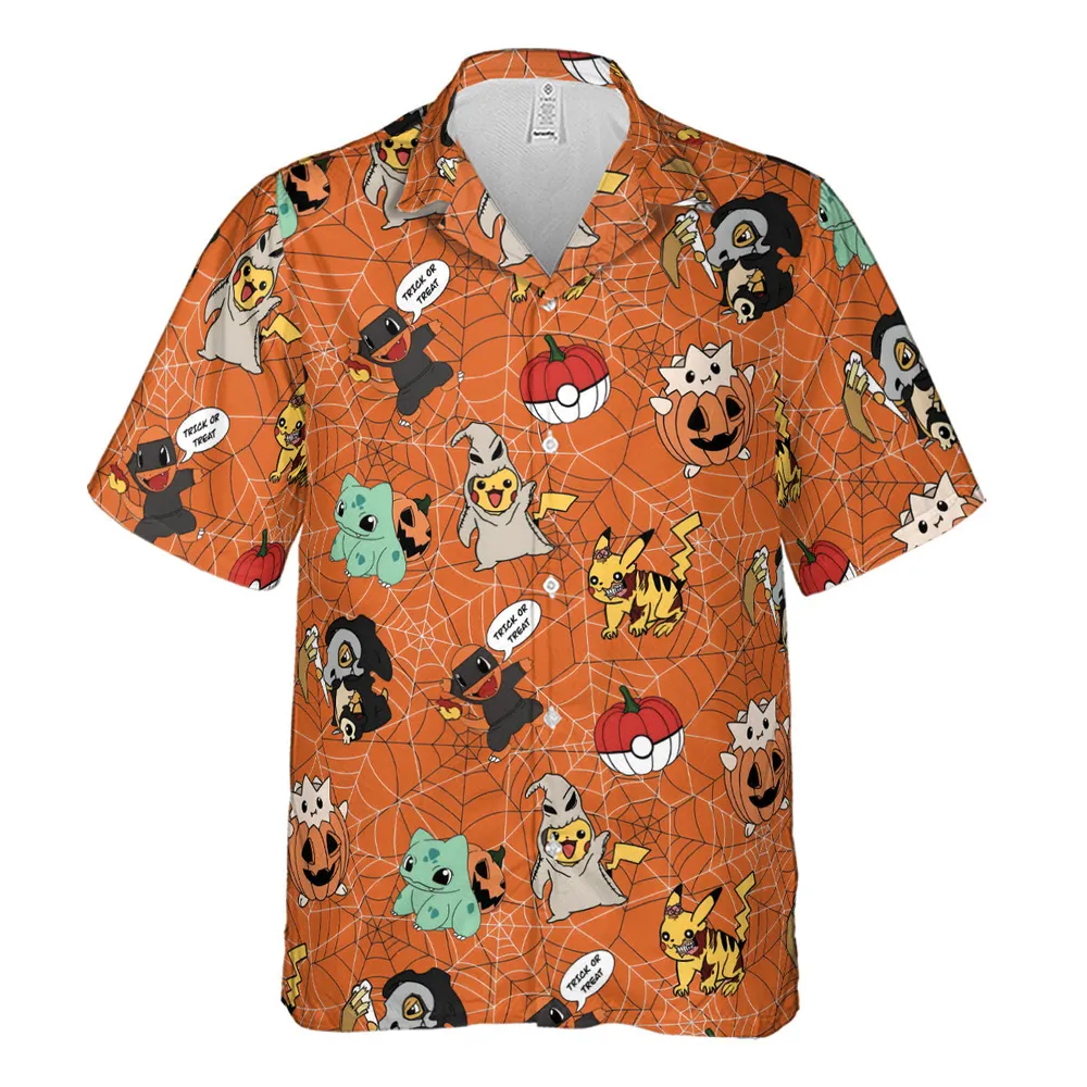 Pokeween Pokemon Hawaiian Shirt - 2