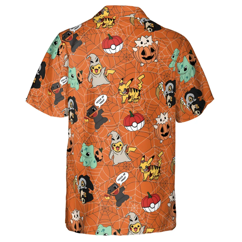 Pokeween Pokemon Hawaiian Shirt - 3