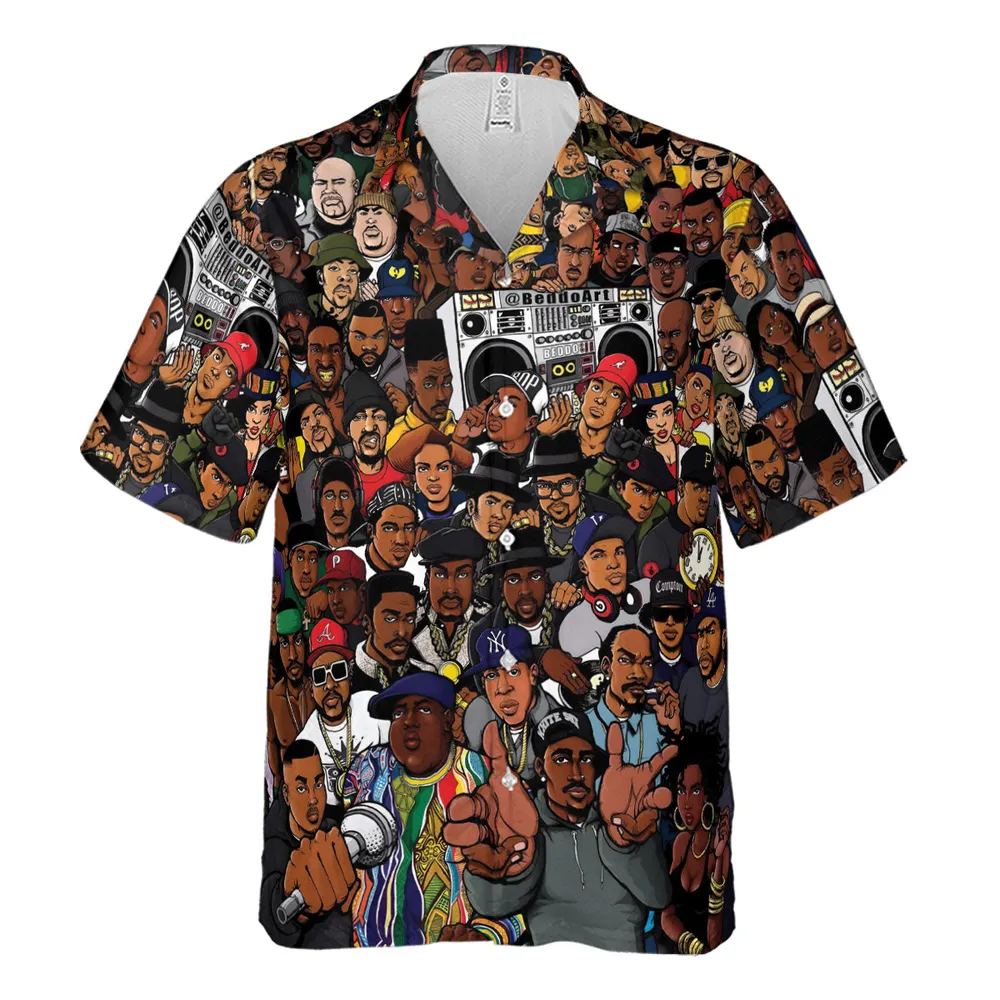 The Golden Age of Hip Hop Hawaiian shirt - 2