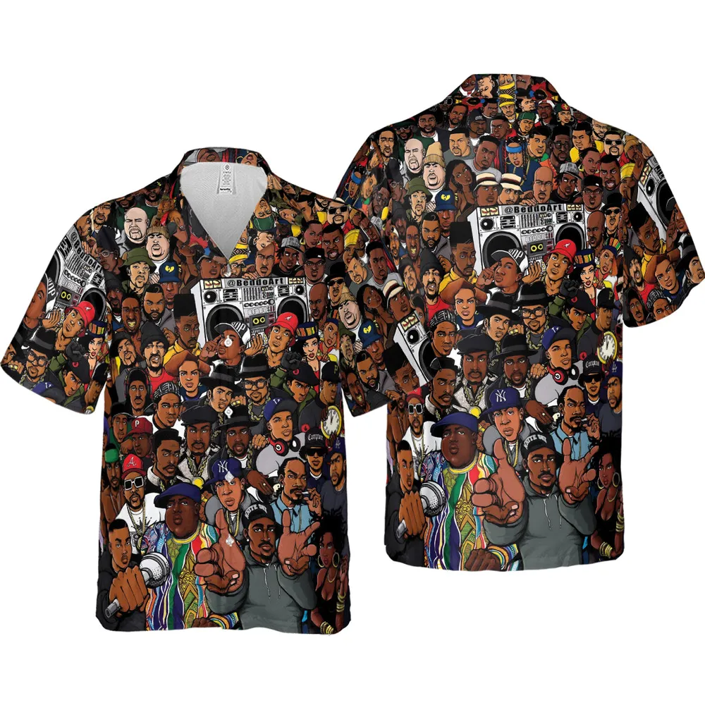 The Golden Age of Hip Hop Hawaiian shirt - 4