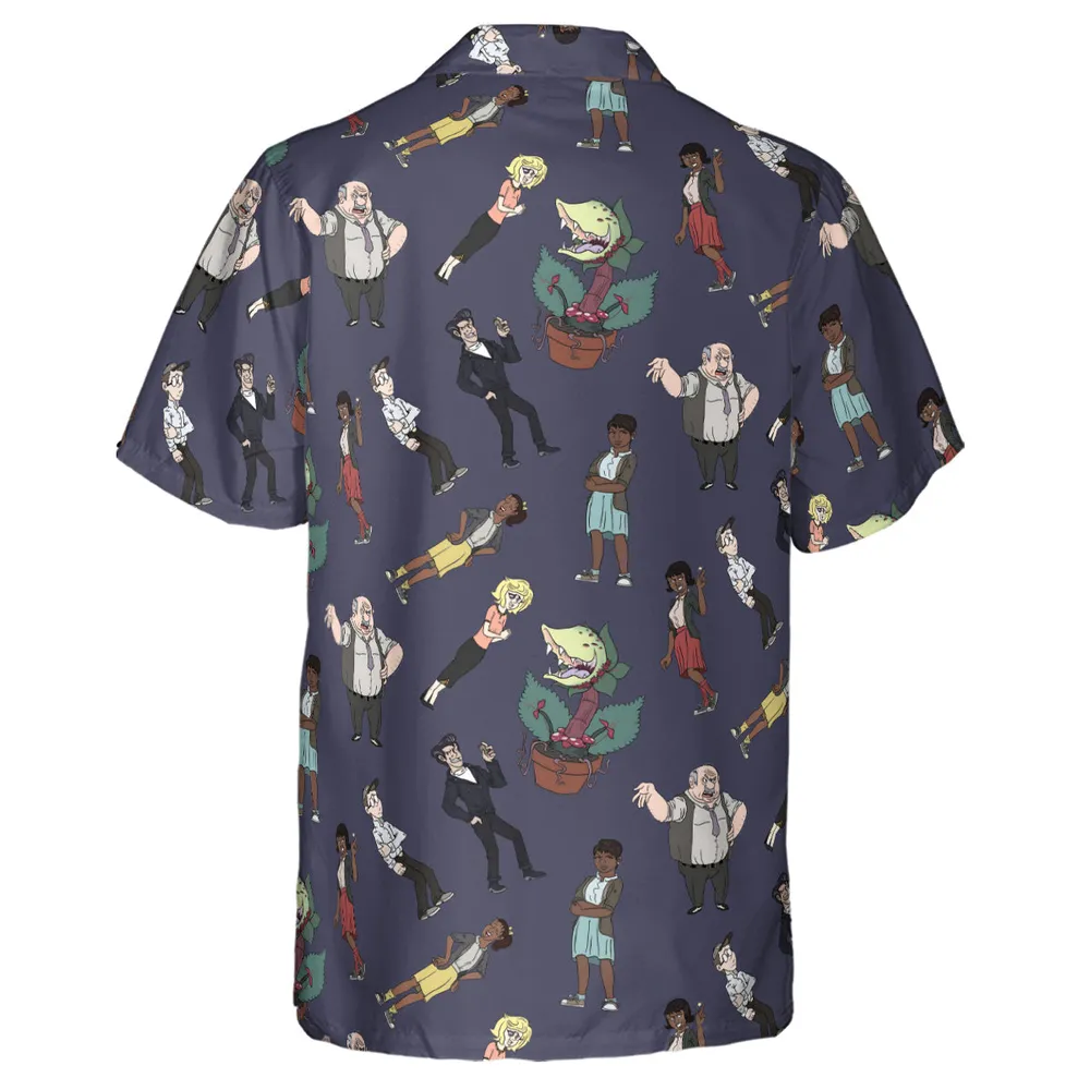 Little Shop Of Horror Characters Hawaiian Shirt - 3