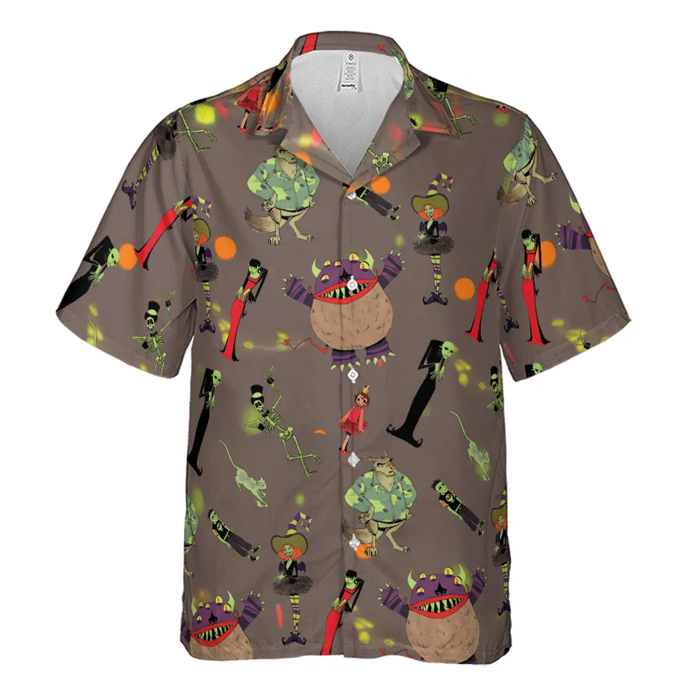 Scary Godmother Characters Hawaiian Shirt - 2