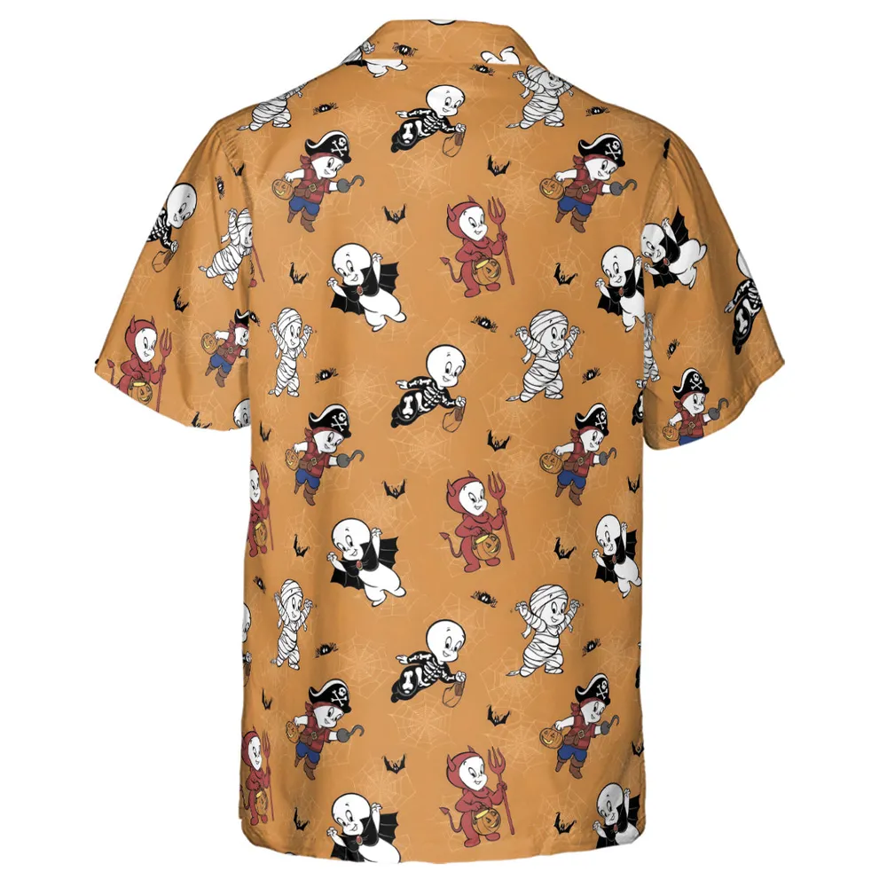 Casper Costume Fun Hawaiian Shirt - 3