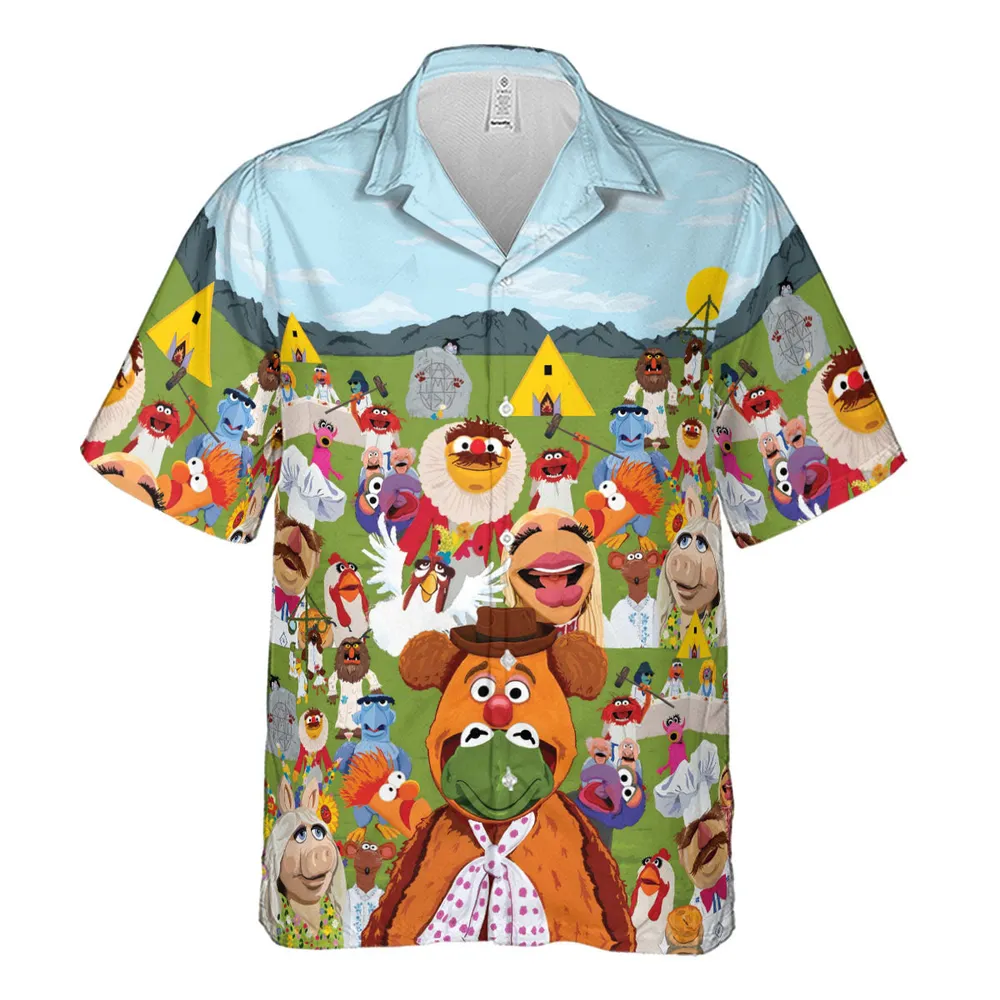 MupSommar Midsommar and The Muppet Show Hawaiian Shirt - 2