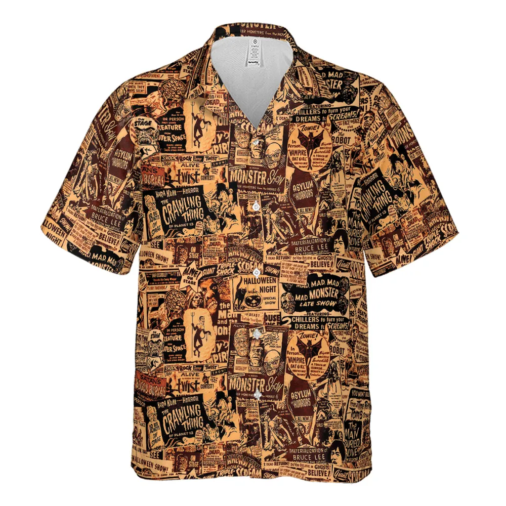 The Monster Show Mashup Hawaiian Shirt - 2