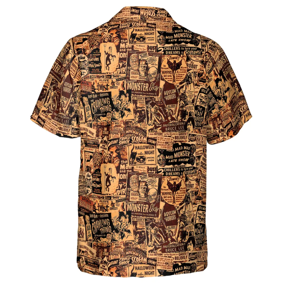 The Monster Show Mashup Hawaiian Shirt - 3