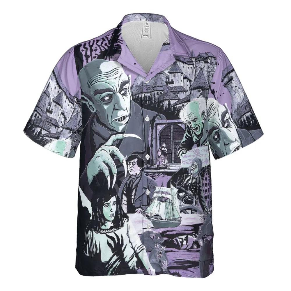 Nosferatu: A Symphony of Horror Hawaiian Shirt - 2
