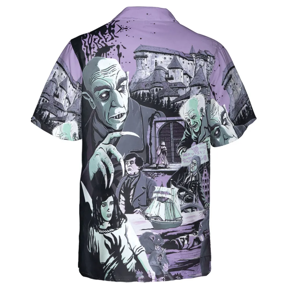 Nosferatu: A Symphony of Horror Hawaiian Shirt - 3