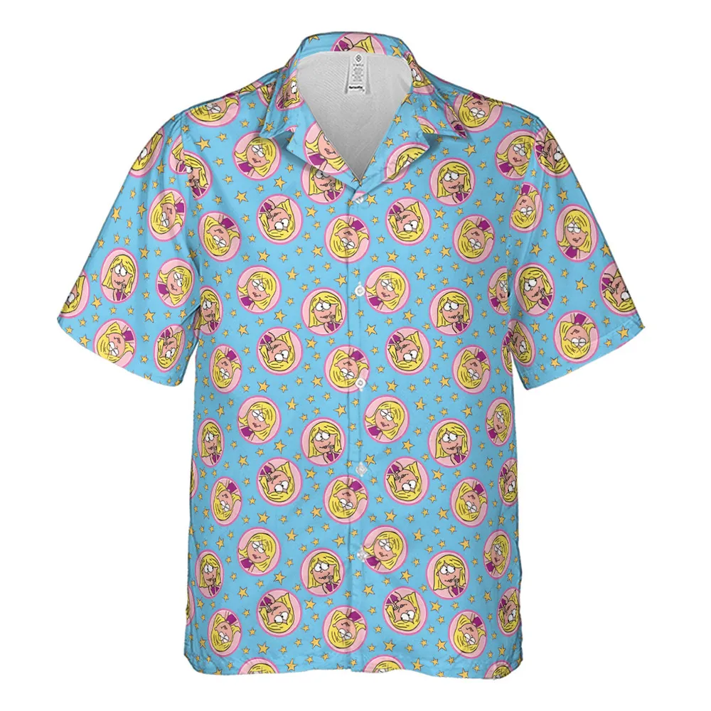 Lizzie Mcguire Badges Hawaiian Shirt - 2