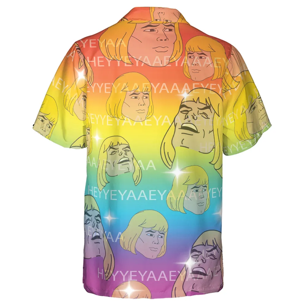 HEYYEYAA He-Man MOTU Hawaiian Shirt - 3