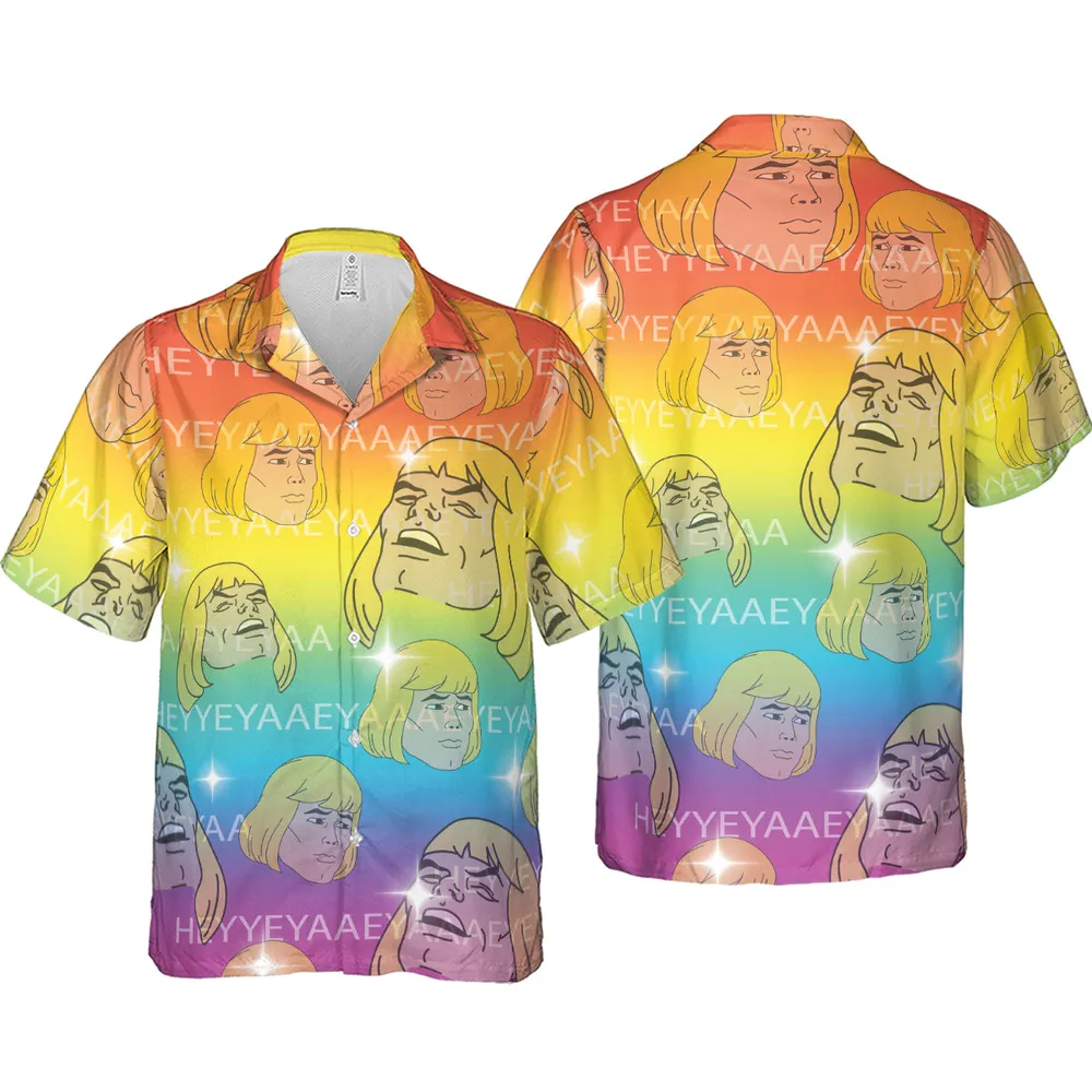 HEYYEYAA He-Man MOTU Hawaiian Shirt - 4