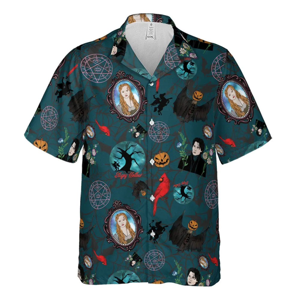 Ichabod Crane Sleepy Hollow Hawaiian Shirt - 2