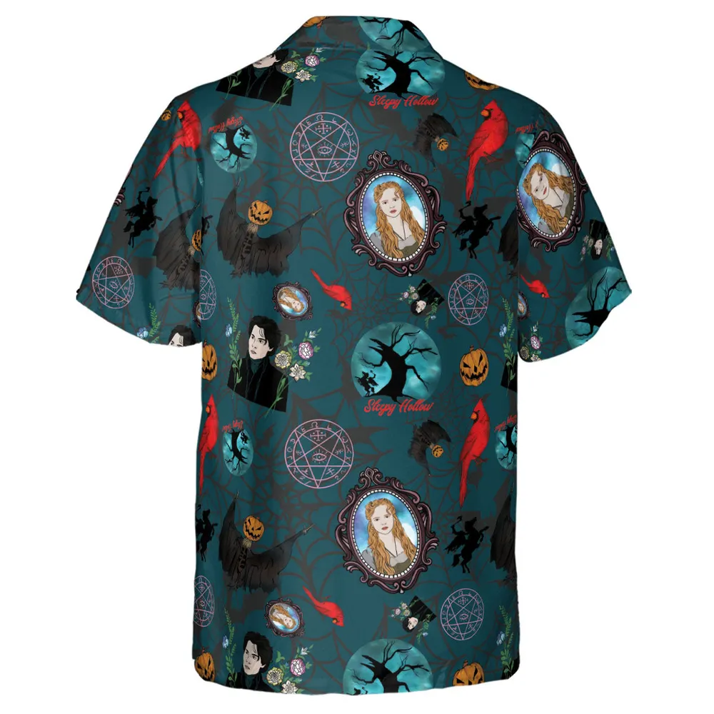 Ichabod Crane Sleepy Hollow Hawaiian Shirt - 3