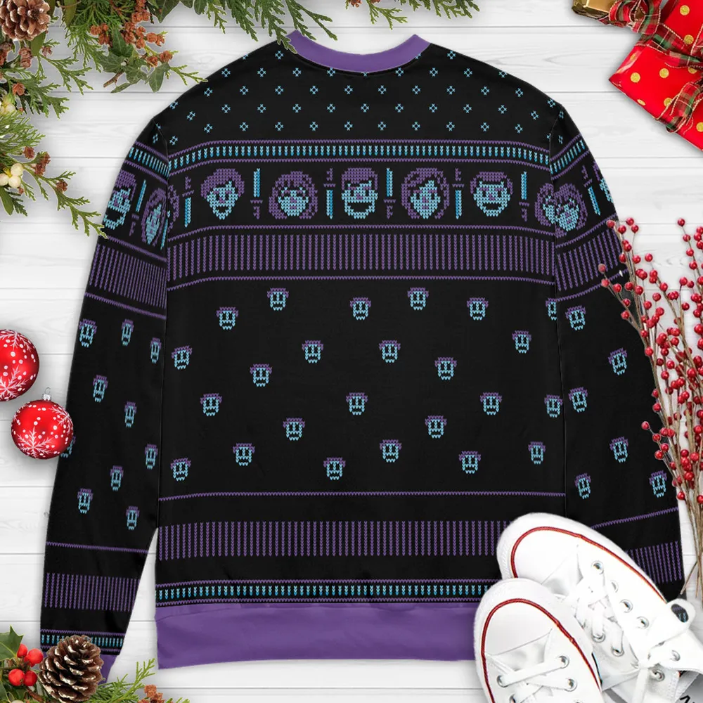 Game Over Friday The 13h Jason Voorhees Ugly Ugly Christmas Sweatshirt - 2