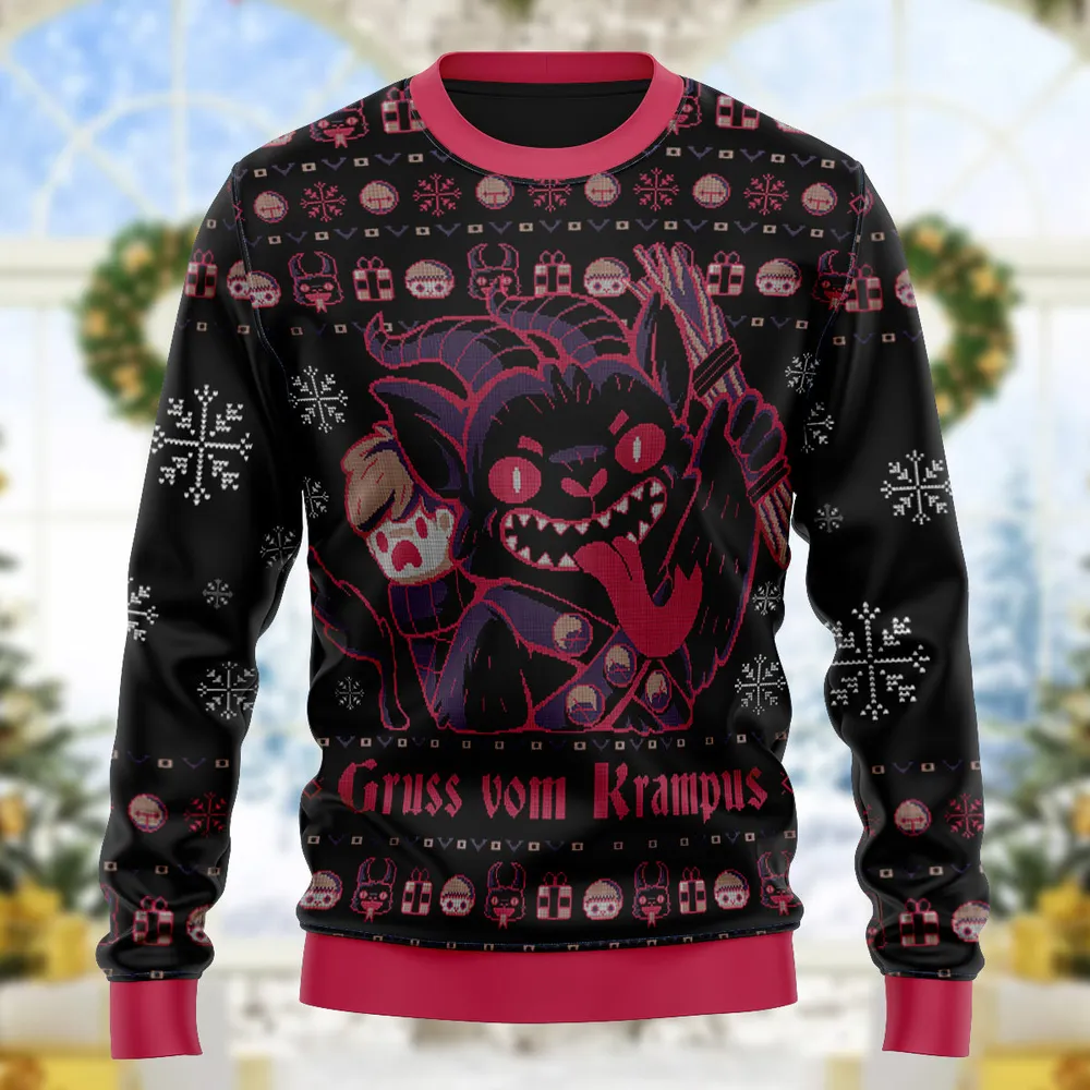 Gruss Vom Krampus Ugly Christmas Sweatshirt - 2