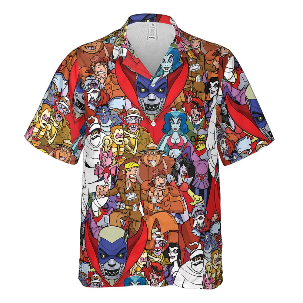 Ghostbusters Animated Series Characters Hawaiian Shirt - 2