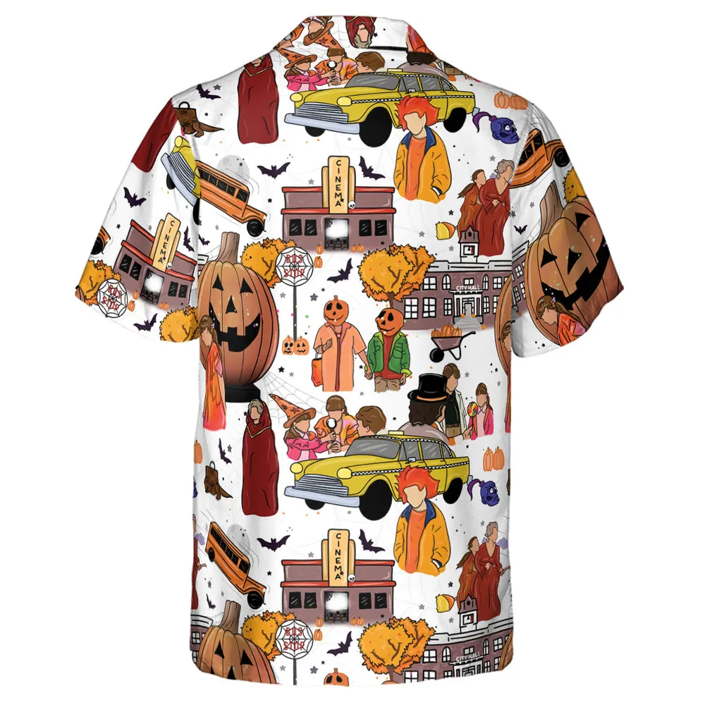 Fall Season Halloweentown Hawaiian Shirt - 3