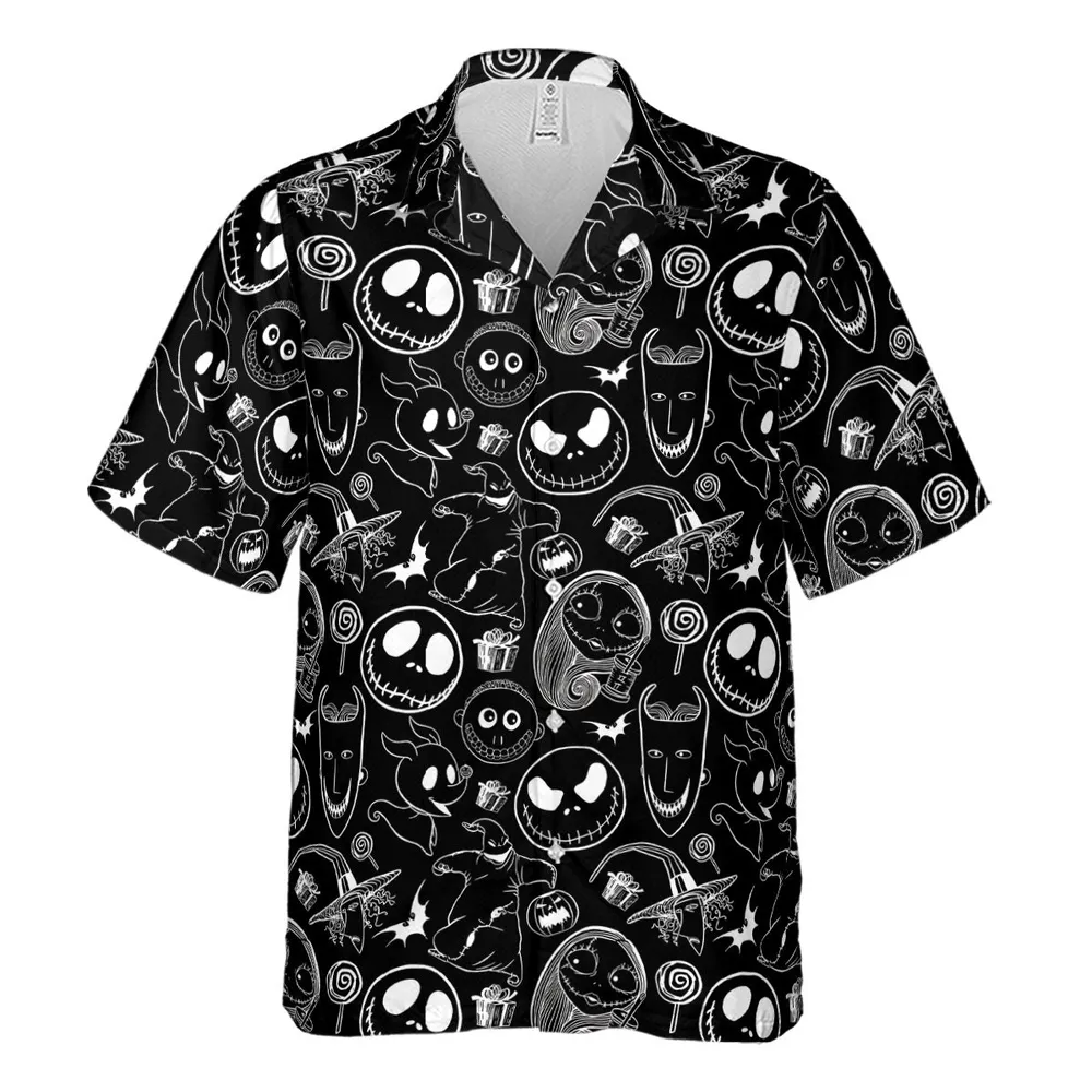 Pumpkin King The Nightmare Before Christmas THawaiian Shirt - 2