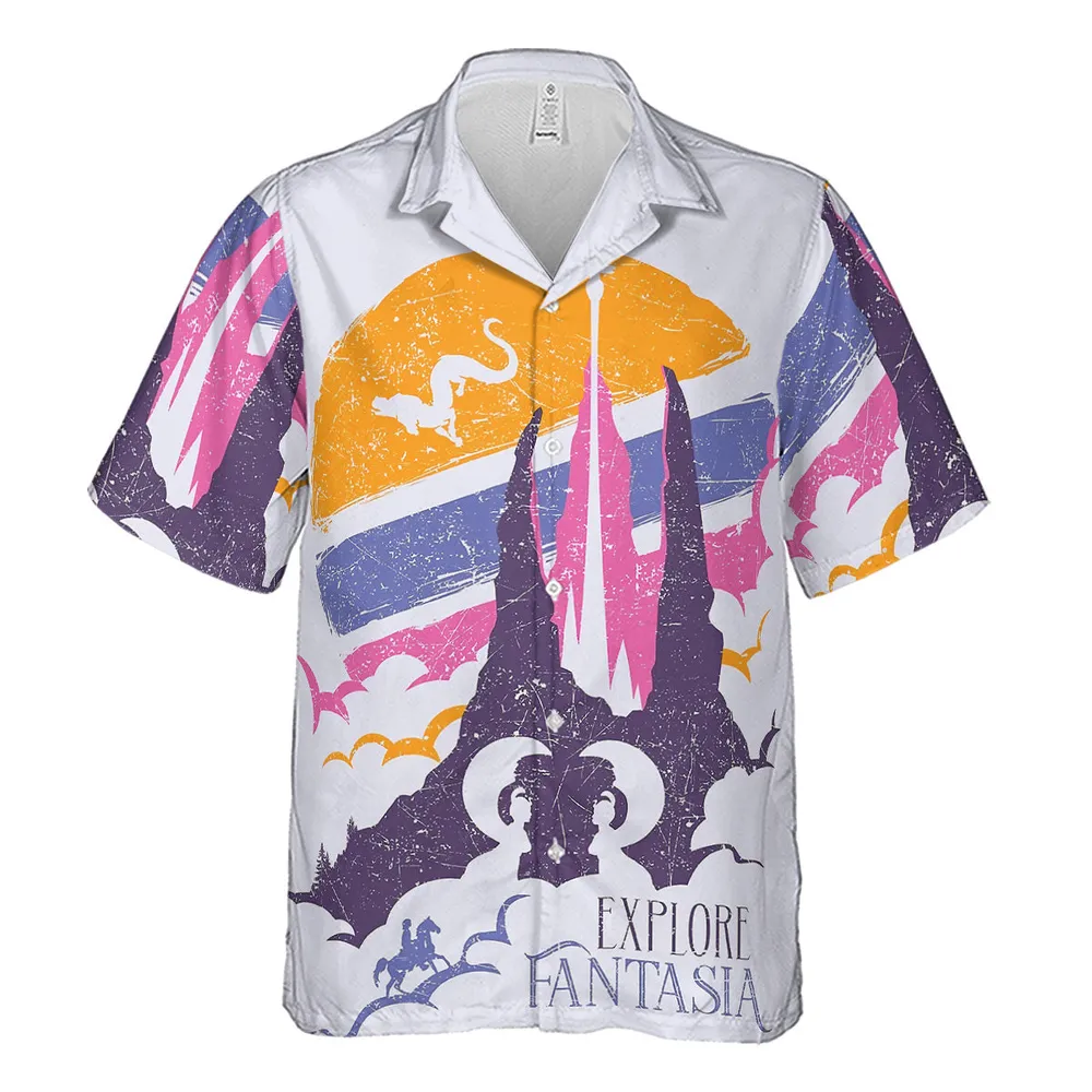 Fantasia Vintage 80s The NeverEnding Story Hawaiian Shirt - 2