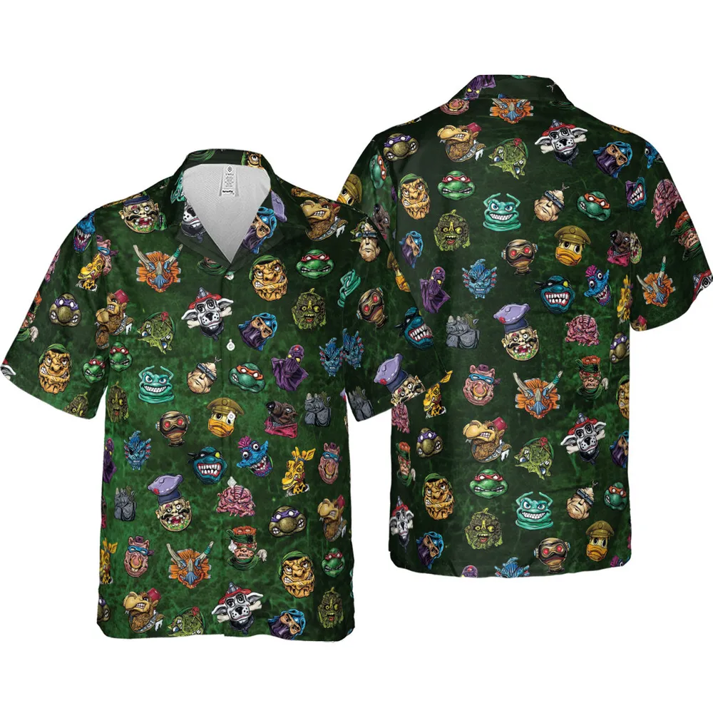 Good To Be Bad Guys Teenage Mutant Ninja Turtles Hawaiian Shirt - 4