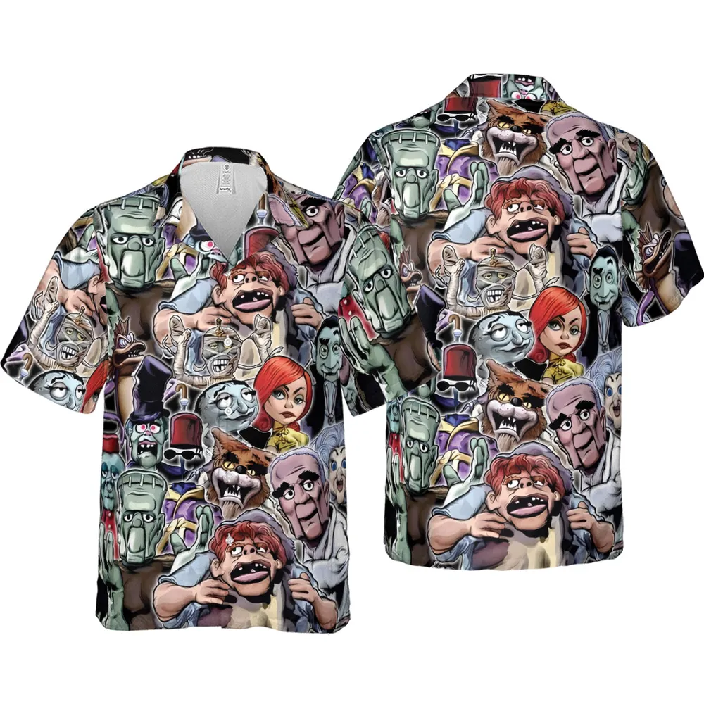 Party Like A Monster Mad Monster Party Hawaiian Shirt - 4