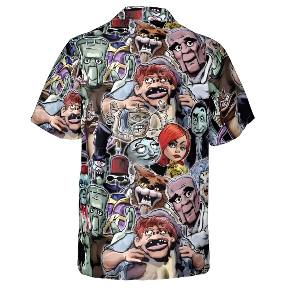 Party Like A Monster Mad Monster Party Hawaiian Shirt - 3