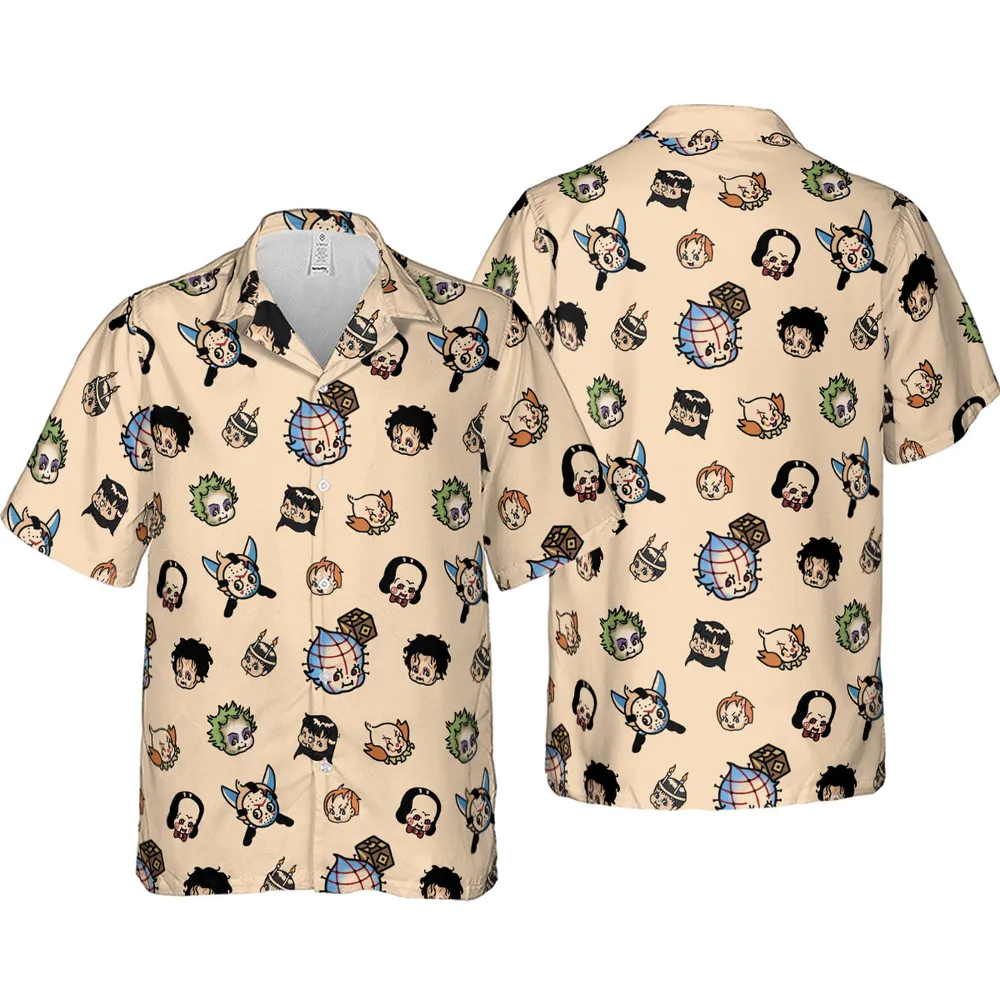 Horror Chic Hawaiian Shirt - 4