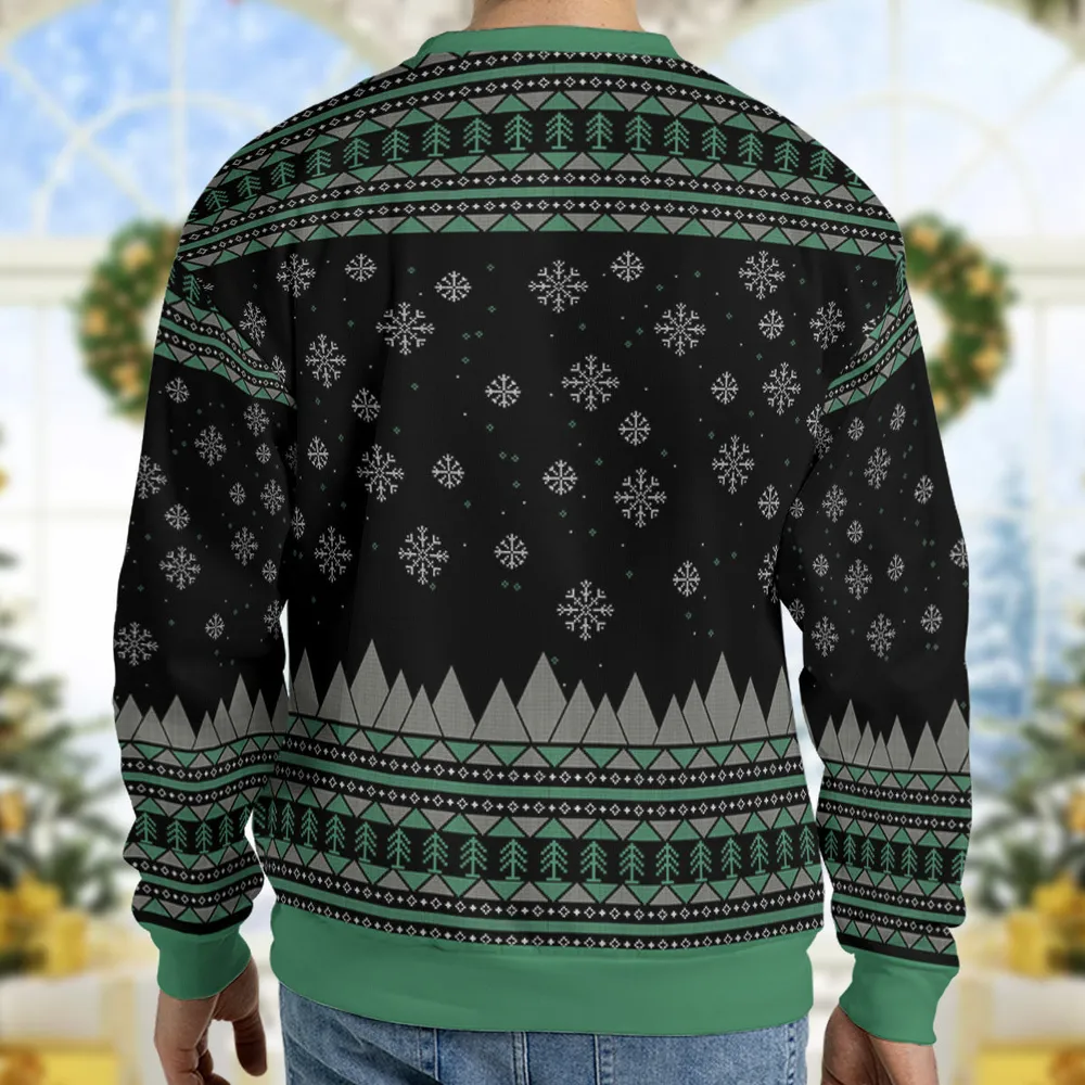 40K Christmas Tree Ugly Christmas Sweatshirt - 2