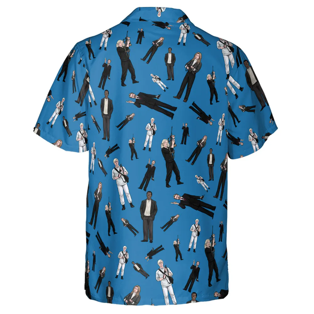 Nakatomi Takeover Die Hard Hawaiian Shirt - 3